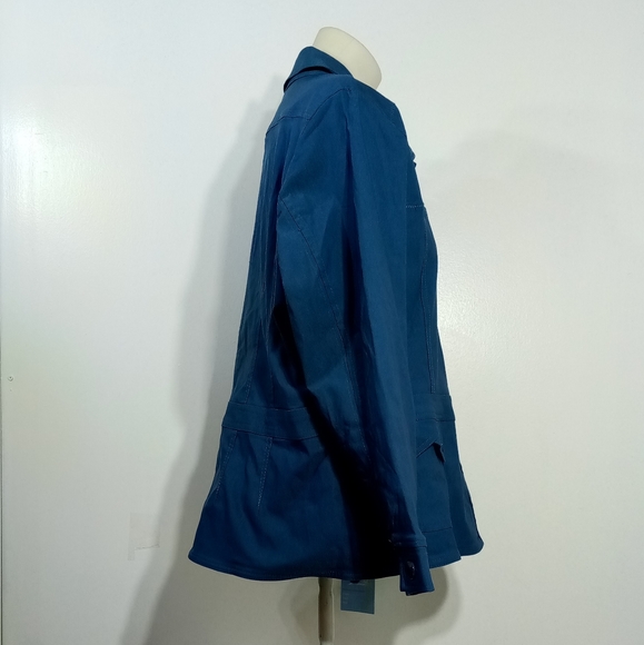 Lulu B Blue Jacket Sz XL - Picture 7 of 9
